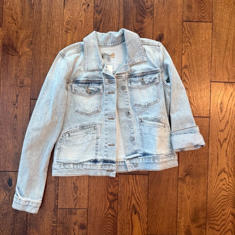 Kut from the Kloth Light Blue Denim Jacket